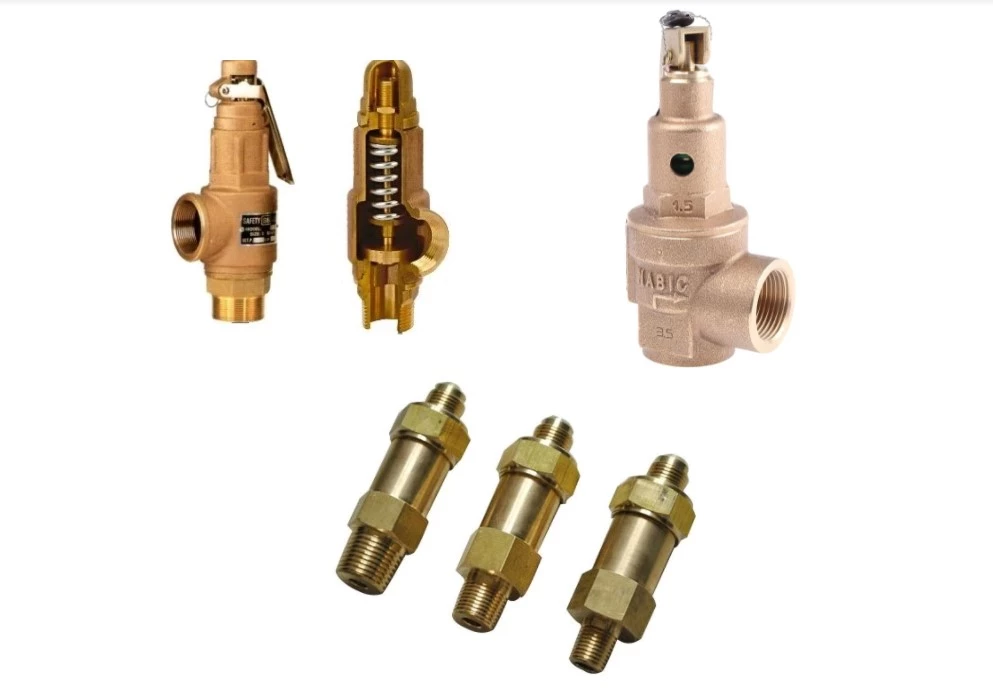 แบบต่างๆ ของ Pressure Relief valve