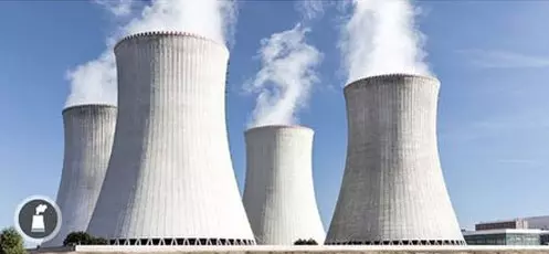 Cooling Tower คูลลิ่งทาวเวอร์ หรือ หอหล่อเย็น แบบให้อากาศหมุนเวียนผ่านโดยธรรมชาตื