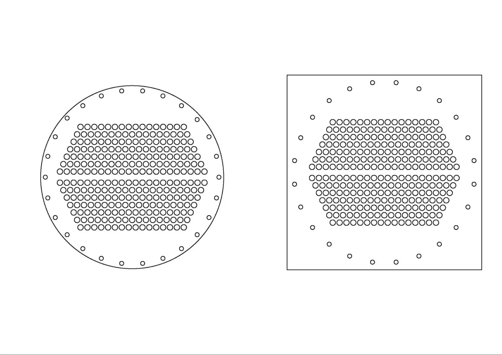 ประเภทลักษณะของ Tube Sheet